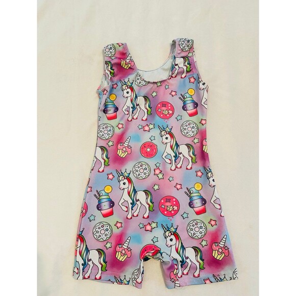 Gymnastics Leotard Size 4 Sparkly Ballet Unitard - Picture 4 of 4
